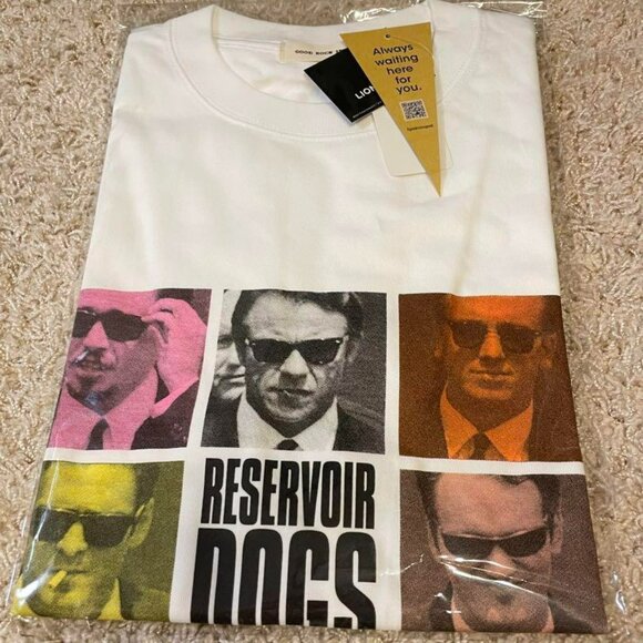Good Rock Speed x Reservoir Dogs Japan Exclusive Quentin Tarantino T-shirt NWT - Picture 4 of 4